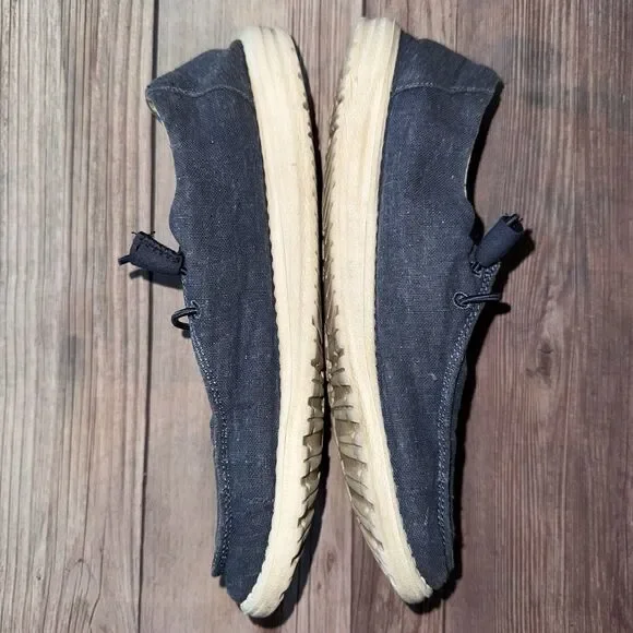 Hey Dude Wendy Sparkling Denim Size 11 - Picture 3 of 7